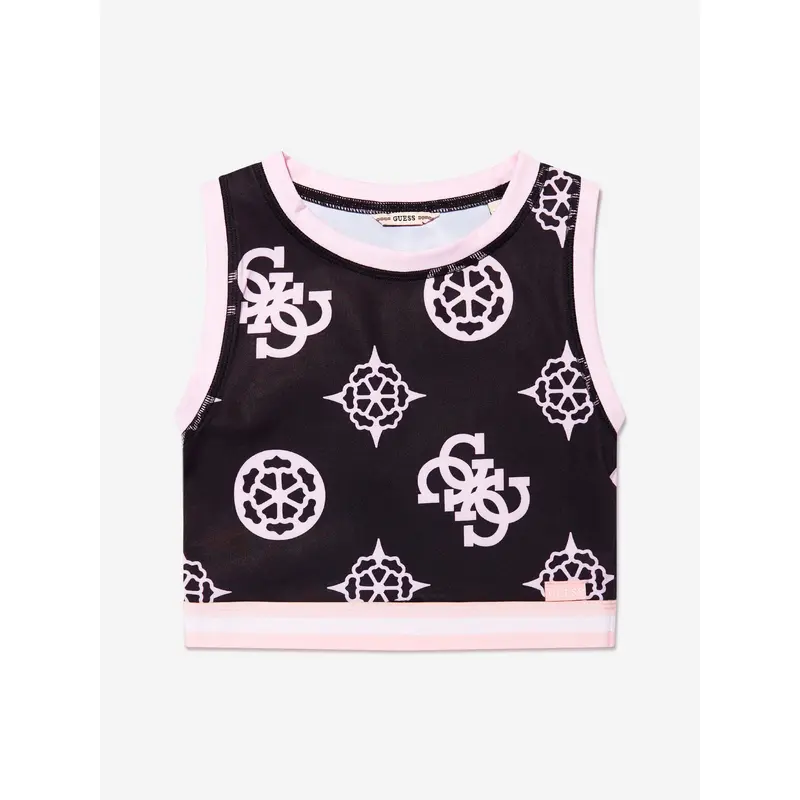 Guess Girls Microfibre Active Bra in Pink