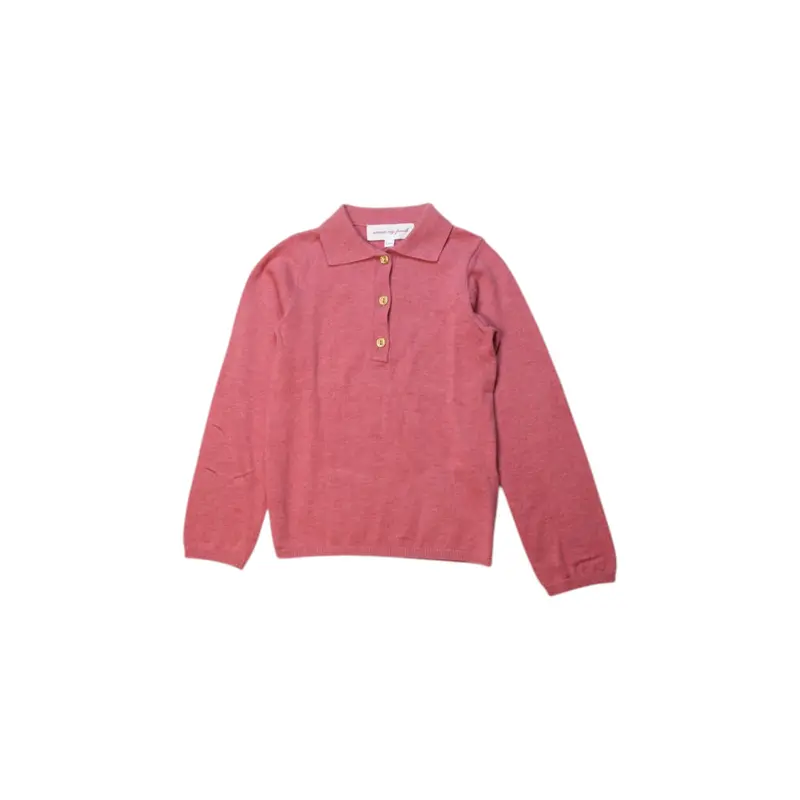 Excuse My French Long Sleeve Polo 4T