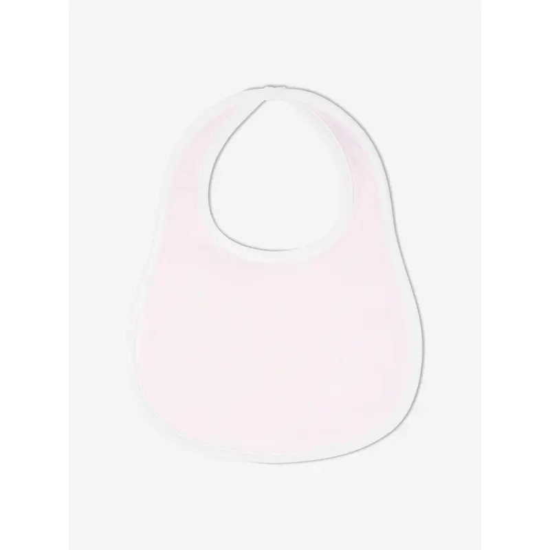 Magnolia Baby Baby Girls Pima Cotton Bib in Pink