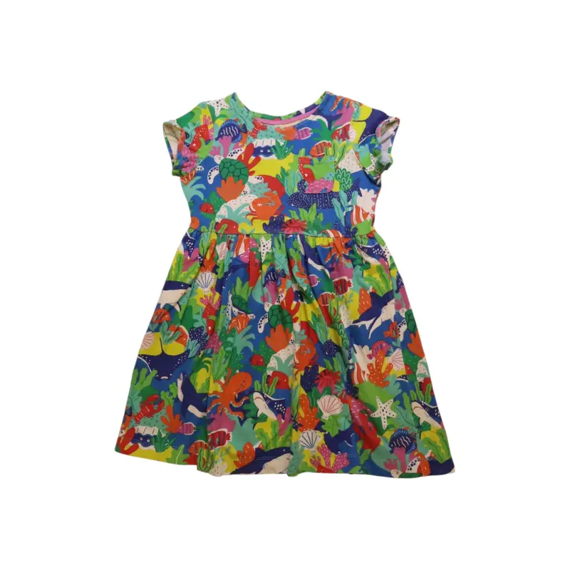 Boden Kids Animal Print Dress 9-10Y