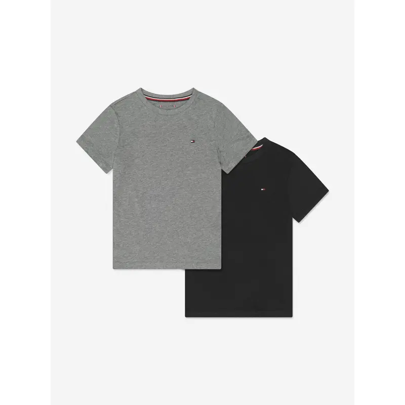 Tommy Hilfiger Boys T-Shirt Set (2 Pack) in Grey