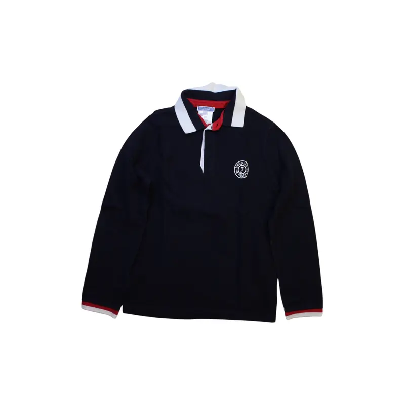 Jacadi Long Sleeve Polo 8Y