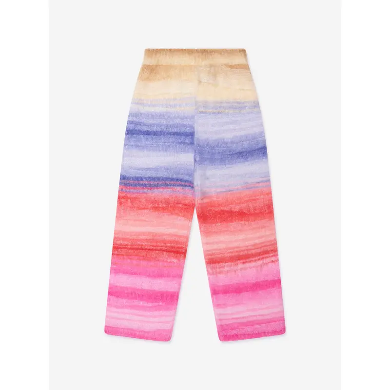 Missoni Girls Knitted Trousers in Multicolour