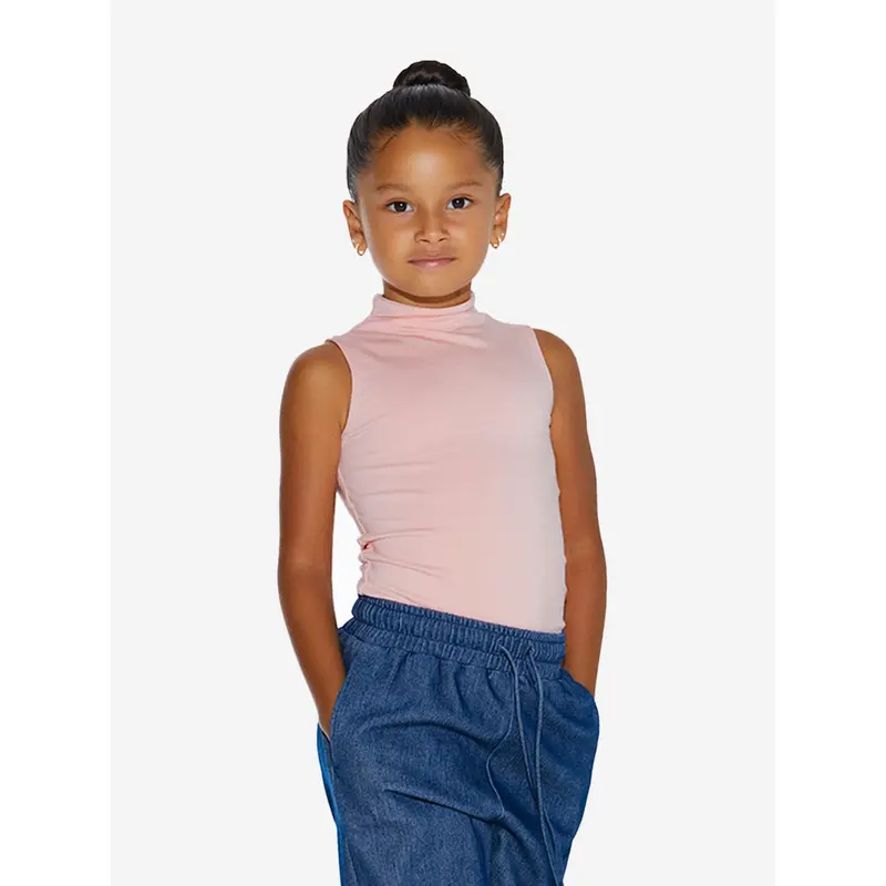 AY by AYLA Girls Sleeveless Top in Pink