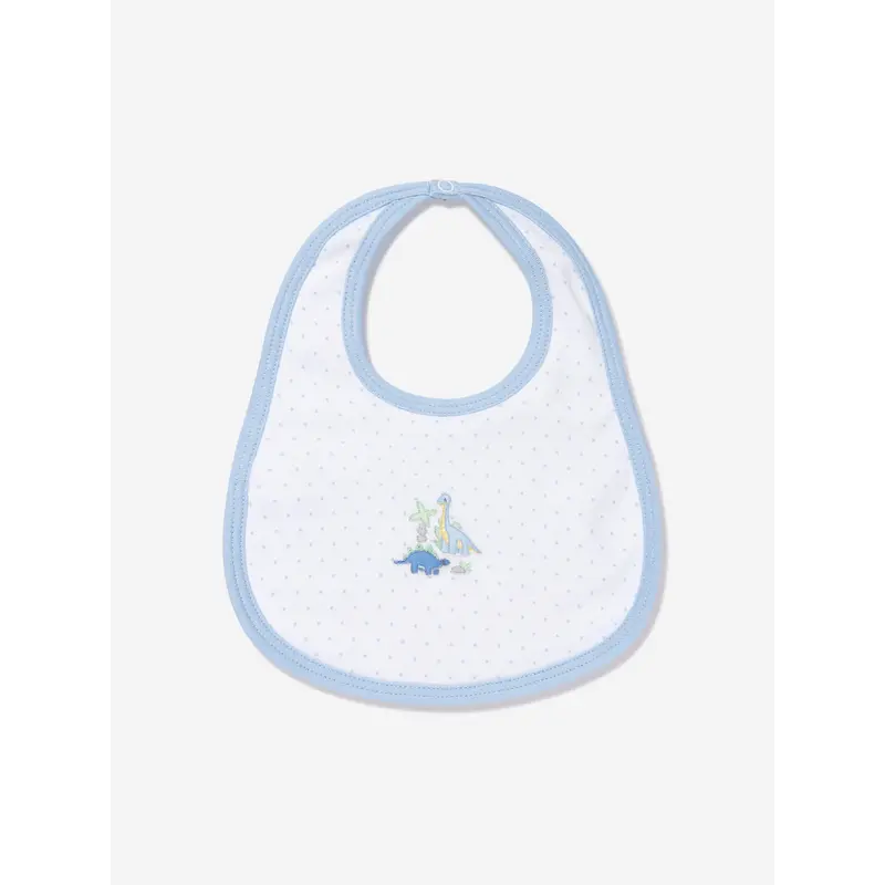Magnolia Baby Baby Boys Dinoland Embroidered Bin in White