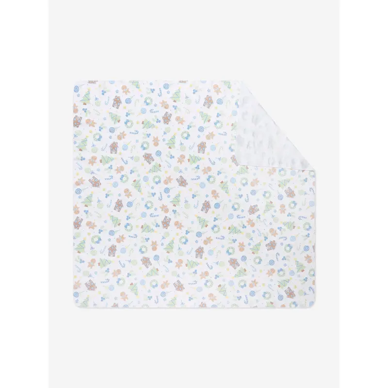 Magnolia Baby Baby Boys Sweet Gingerbread Swaddle Blanket in White