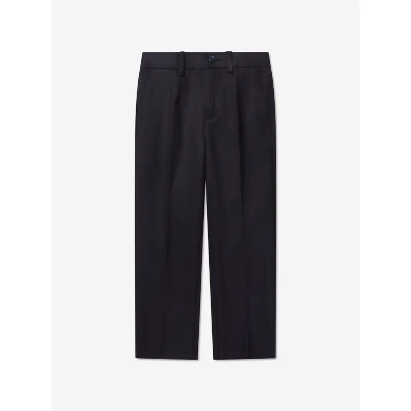 Dolce & Gabbana Boys Slim Fit Trousers in Navy
