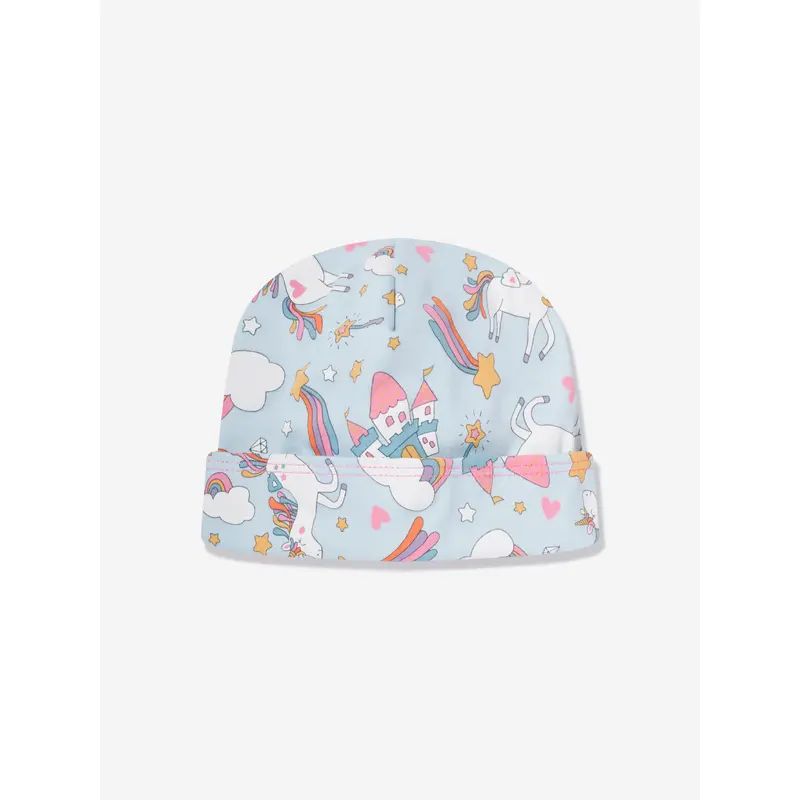 Magnolia Baby Baby Girls Dreamy Unicorns Hat in Pink