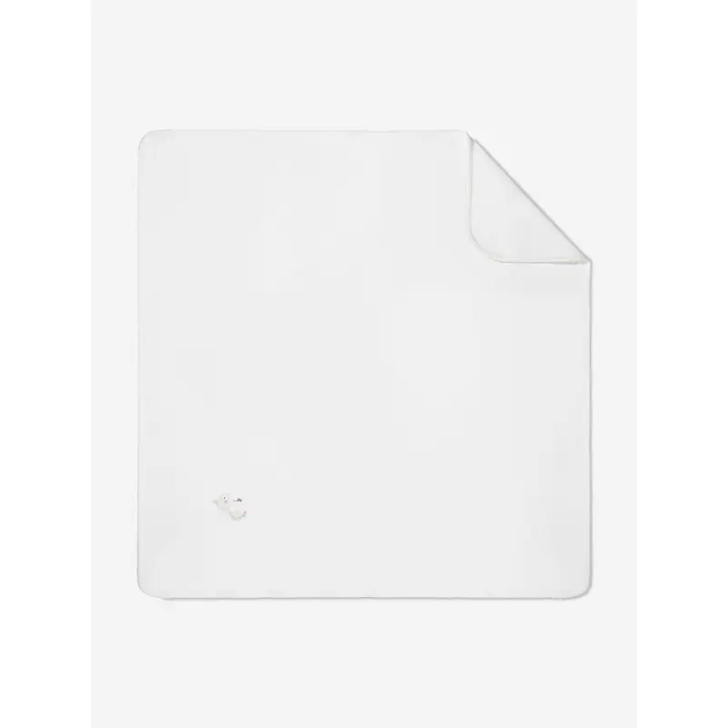 Magnolia Baby Baby Vintage Duckies Receiving Blacnket in White