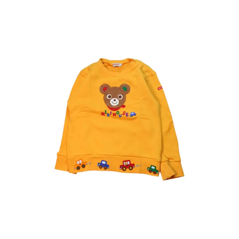 Double B Mikihouse Bear Crewneck Sweatshirt 5T