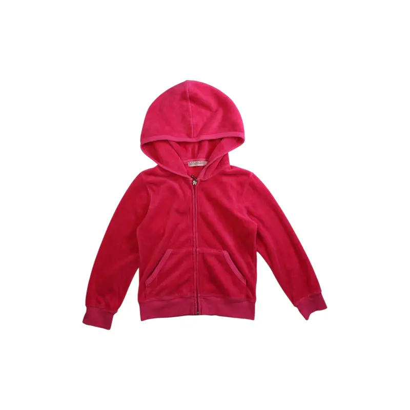 Juicy Couture Velour Zippered Hoodie 4T