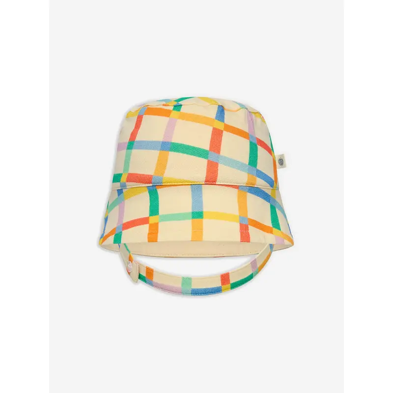 The Bonnie Mob Girls Miso Rainbow Sun Hat in Multicolour