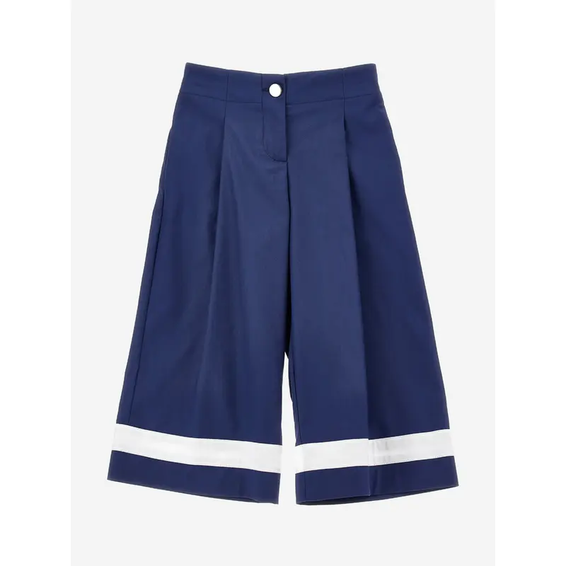 Monnalisa Girls Marina Trousers in Navy