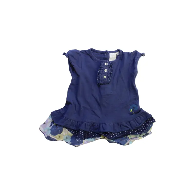 Cadet Rousselle Ruffled Dress, 3-6M