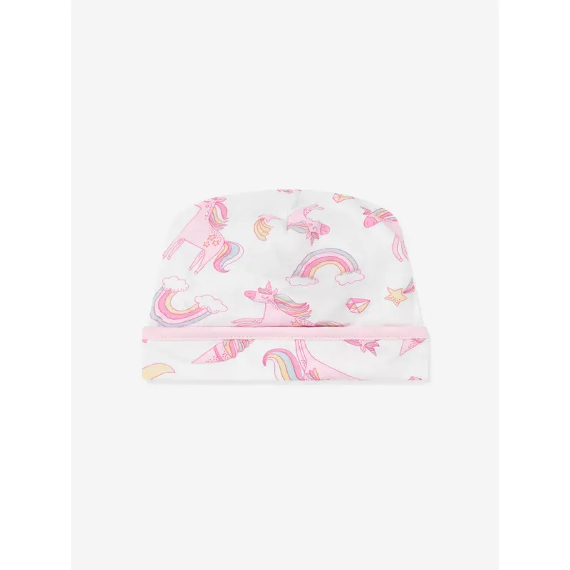 Magnolia Baby Baby Girls Believe In Magic Hat in White