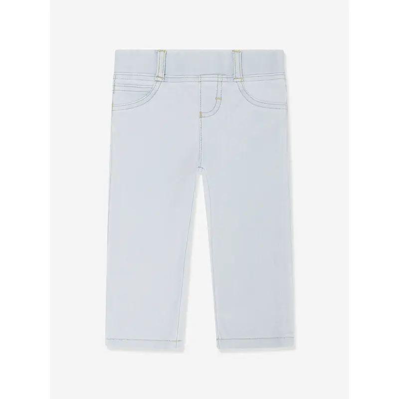 Aigner Baby Girls Sweat Denim Trousers in Blue