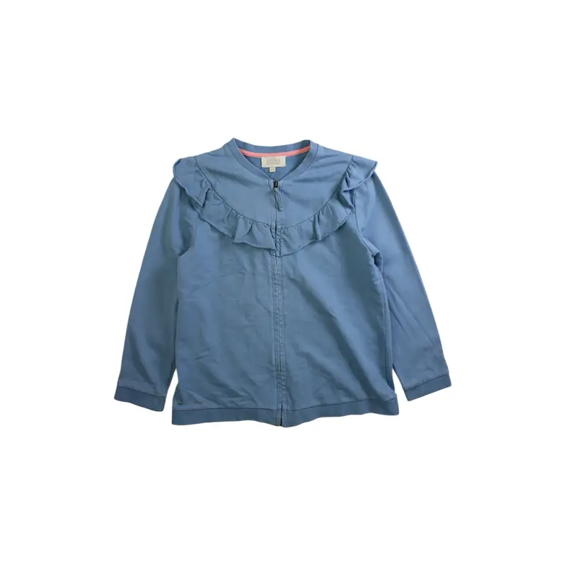 Bonnet  Pompon Zippered Sweatshirt 8Y