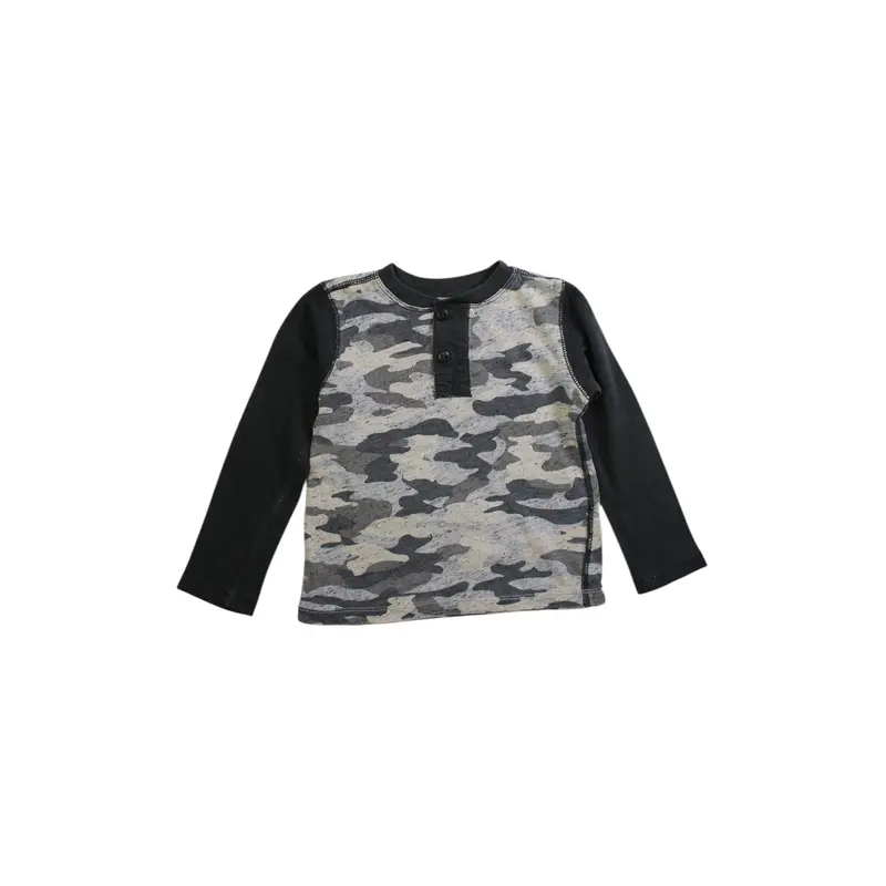 Crewcuts Camo Long Sleeve Polo - 2T