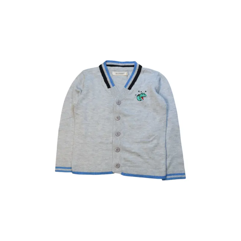 Billybandit Cardigan With Animal Embroidery - 2T