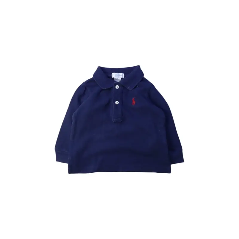 Ralph Lauren Long Sleeve Polo Shirt 3-6M