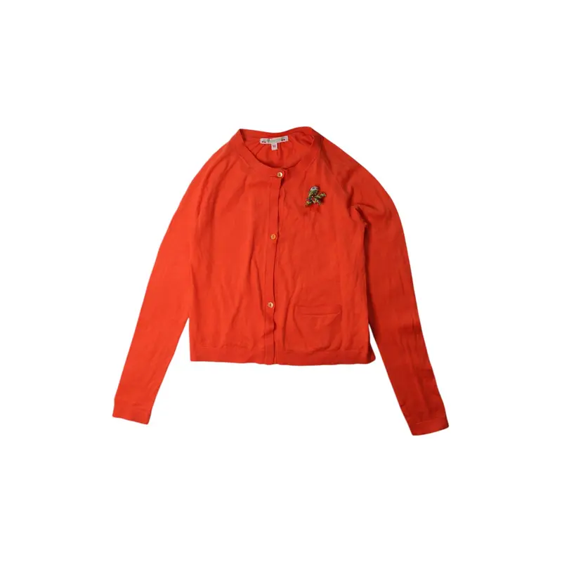 Bonpoint Cardigan With Brooch Detail 10Y