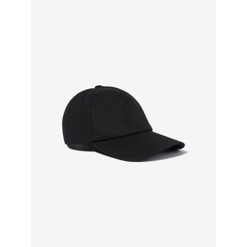 Moncler Enfant Girls Baseball Cap in Black