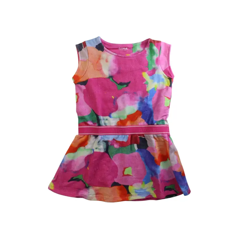 Aigle Sleeveless Floral Dress 5T