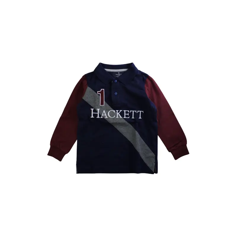 Hackett Long Sleeve Polo Shirt 3-4T