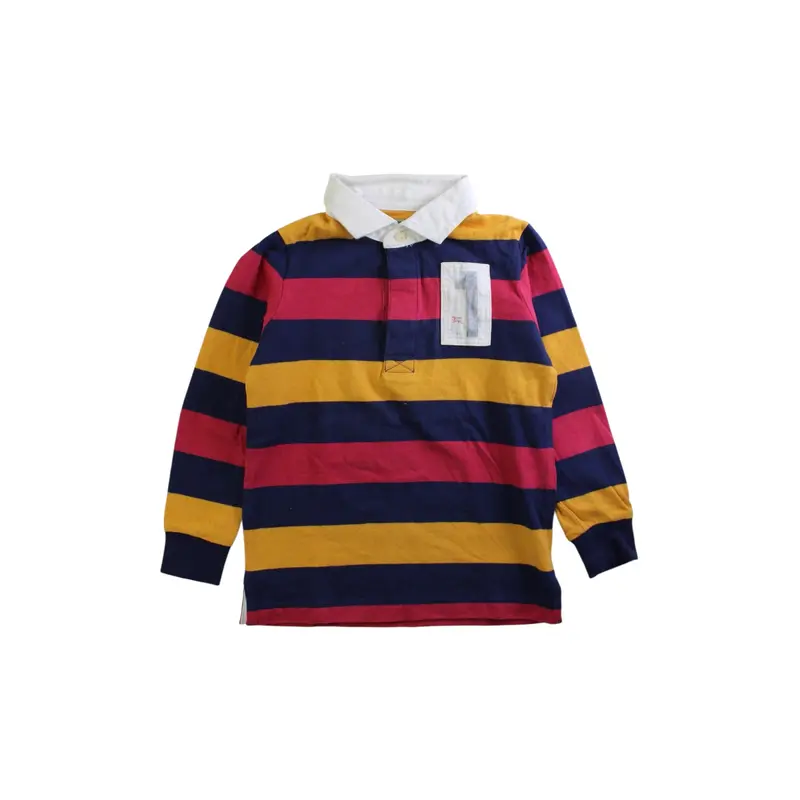 Hackett Stripe Long Sleeve Polo, 3-4T