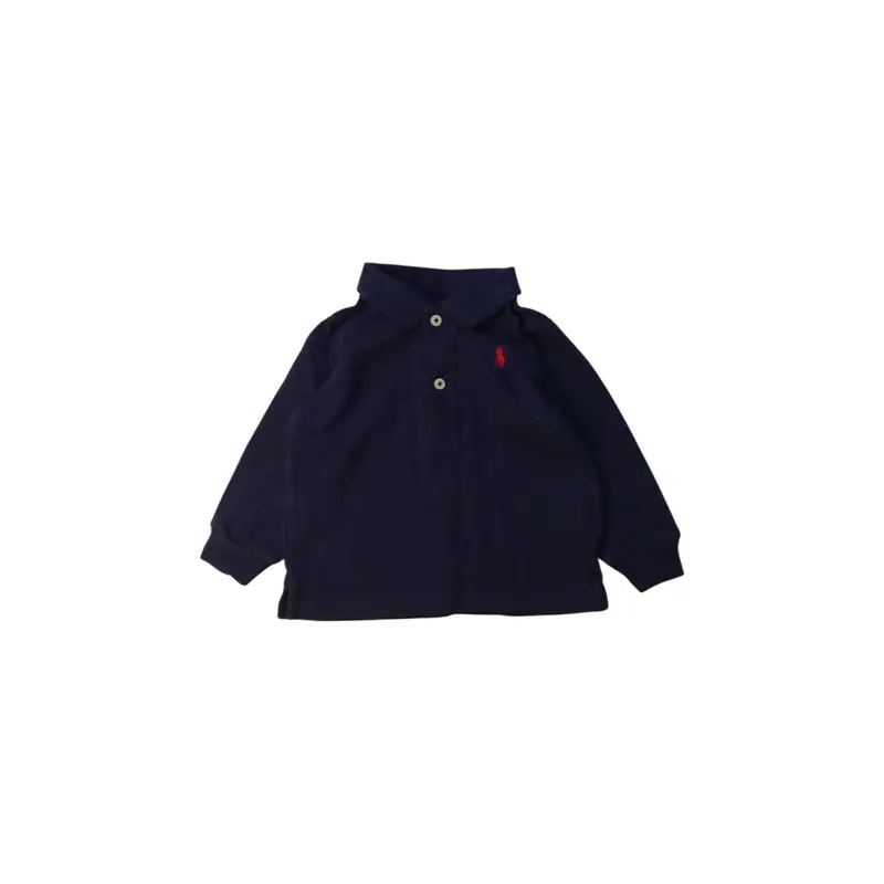 Ralph Lauren Long Sleeve Polo - Size 3-6M