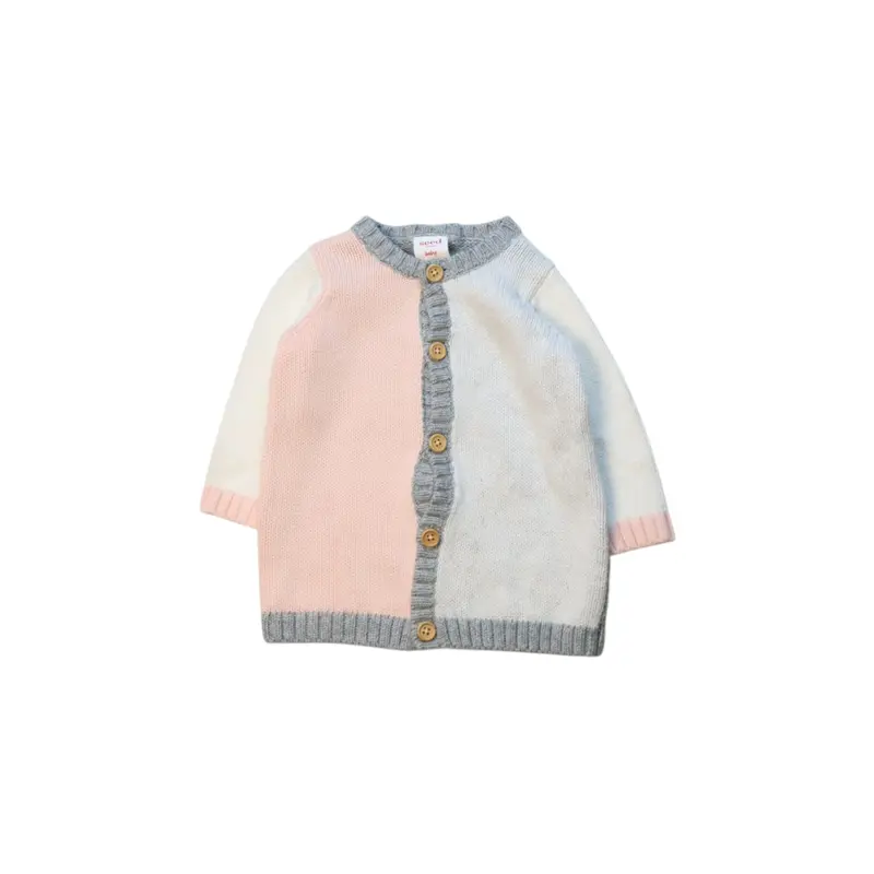 Seed Button-Up Cardigan 0-3M