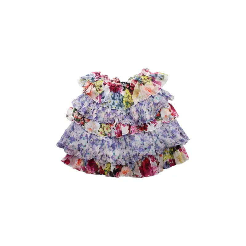 Dolce & Gabbana Short Sleeve Dress 7Y - 8Y