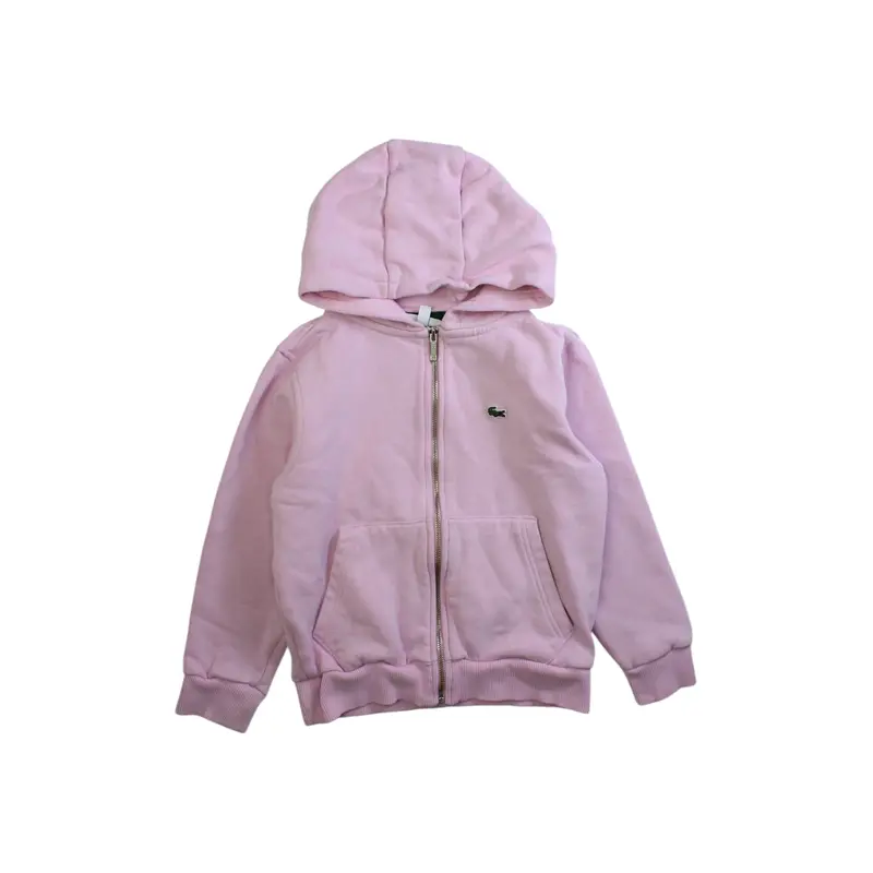 Lacoste Hooded Zippered Sweatshirt 6T