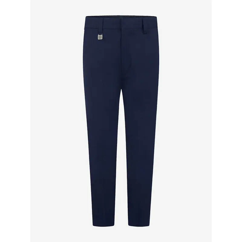 Zeco Boys School Slim Fit Trousers in Navy