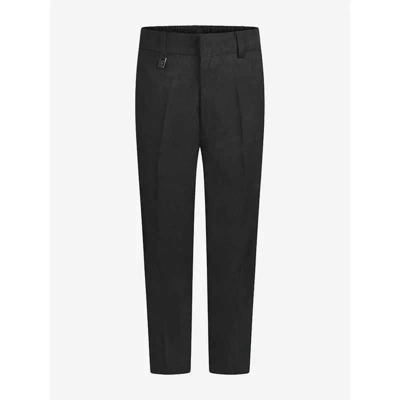 Zeco Boys School Standard Fit Trousers in Grey