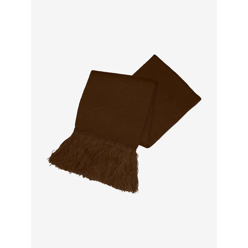 Zeco Kids School Knitted Scarf in Brown
