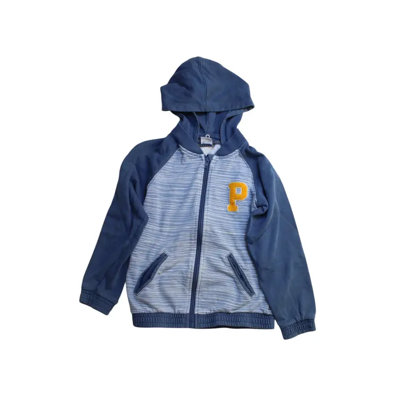 Polarn O. Pyret Hooded Zippered Sweatshirt 8Y
