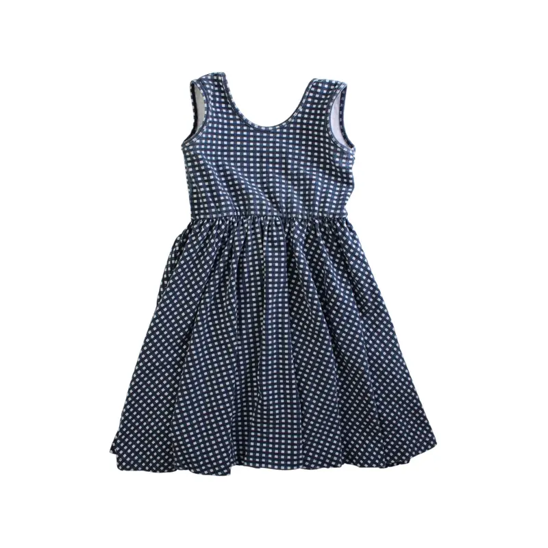Alice + Ames Sleeveless Checkered Dress 6T