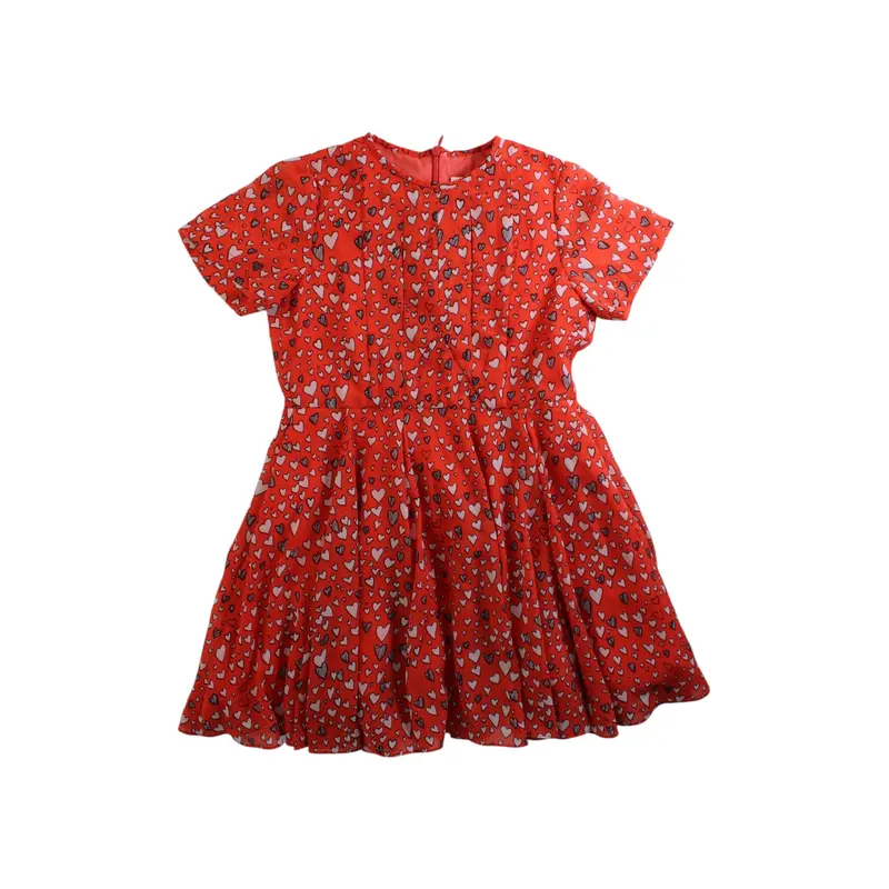 Bora Aksu Heart Print Dress 5T