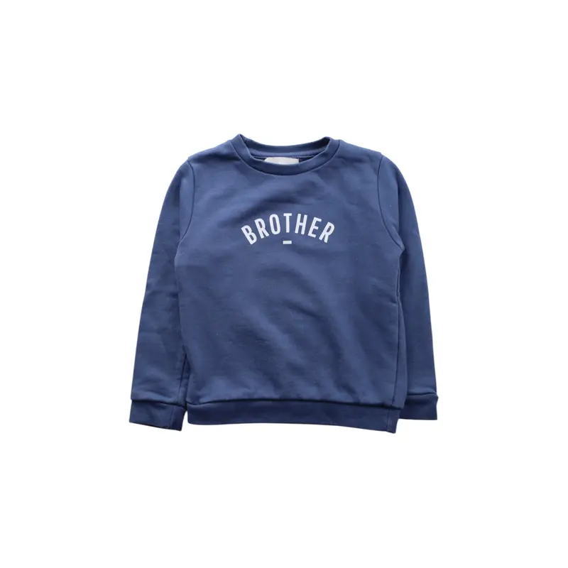Bob & Blossom Brother Crewneck Sweatshirt 4T
