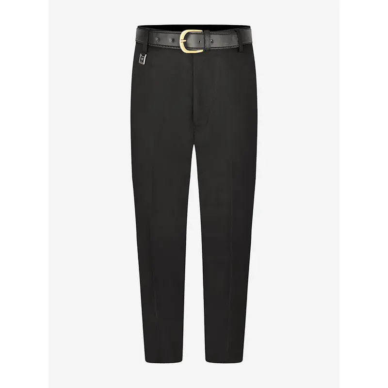 Zeco Boys School Senior Standard Fit Trousers - Short Leg in Black