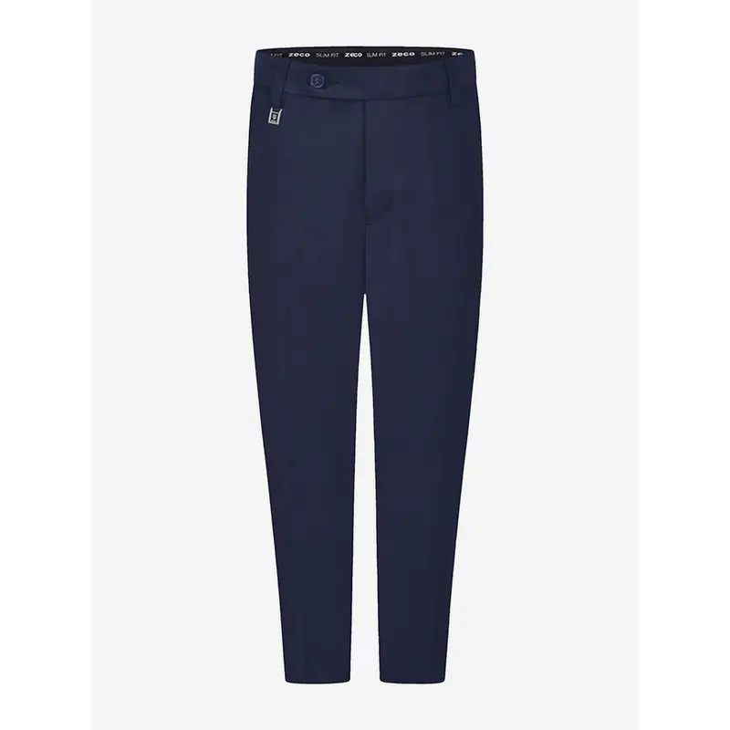 Zeco Boys School Slim Fit Short Leg Trousers in Navy