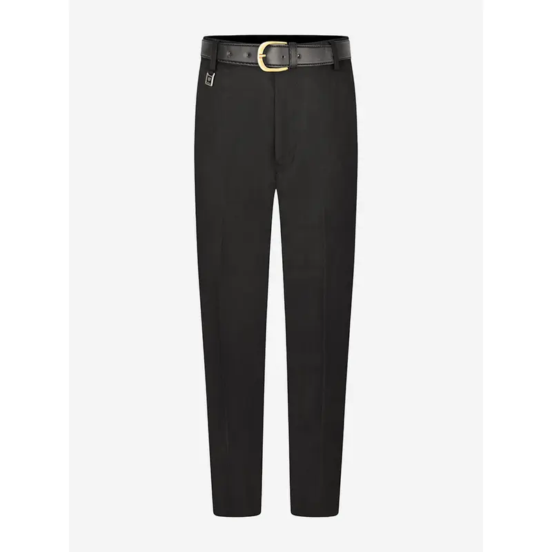 Zeco Boys School Senior Standard Fit Trousers - Long Leg in Black