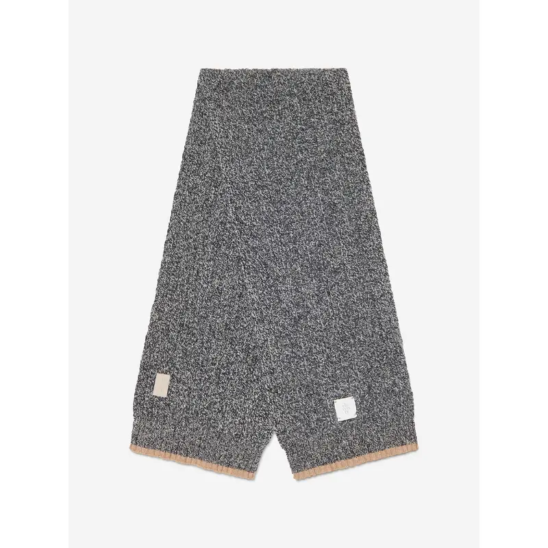 Eleventy Boys Wool Scarf in Navy