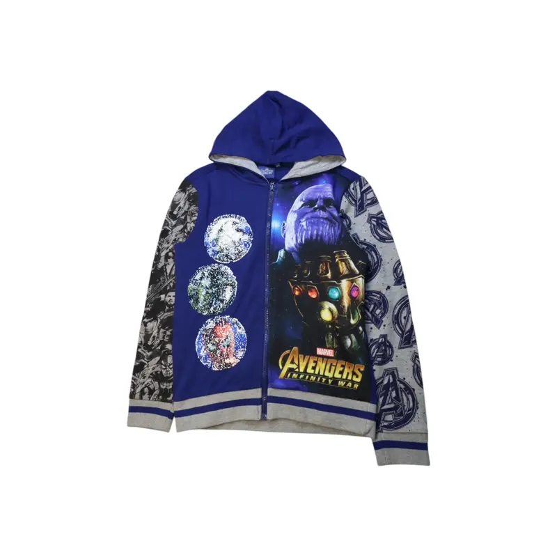 Desigual Avengers Infinity War Zippered Sweatshirt 9-10Y