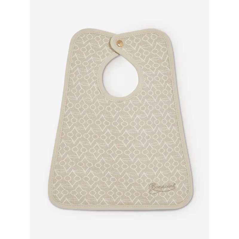 Bonpoint Baby Bavoir Clip Bib in Beige