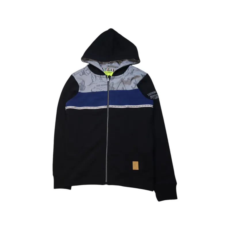 Desigual Hooded Zippered Sweatshirt 11-12Y