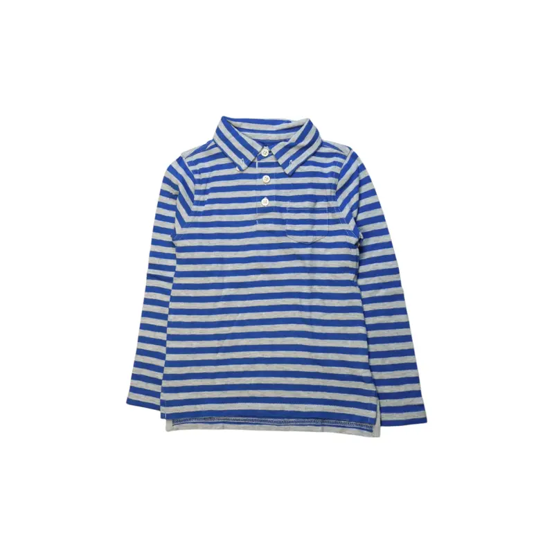 Crewcuts Striped Polo Shirt - Size 3T