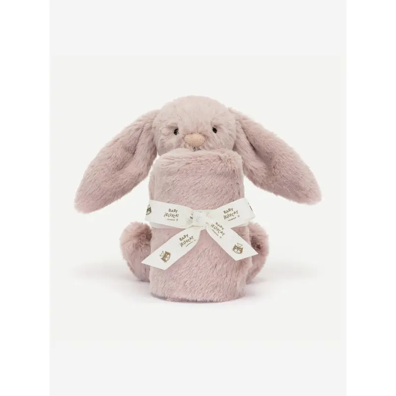 Jellycat Bashful Luxe Rosa Bunny Soother in Purple (34 CM)