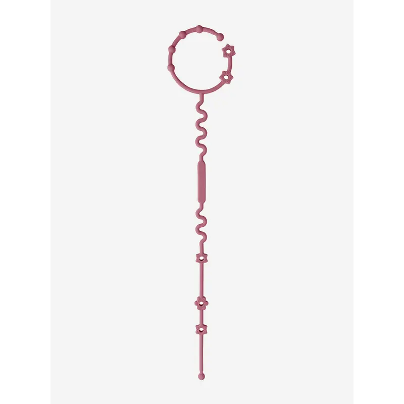 Bloom Bambini Adjustable Teether and Pacifier Clip in Pink